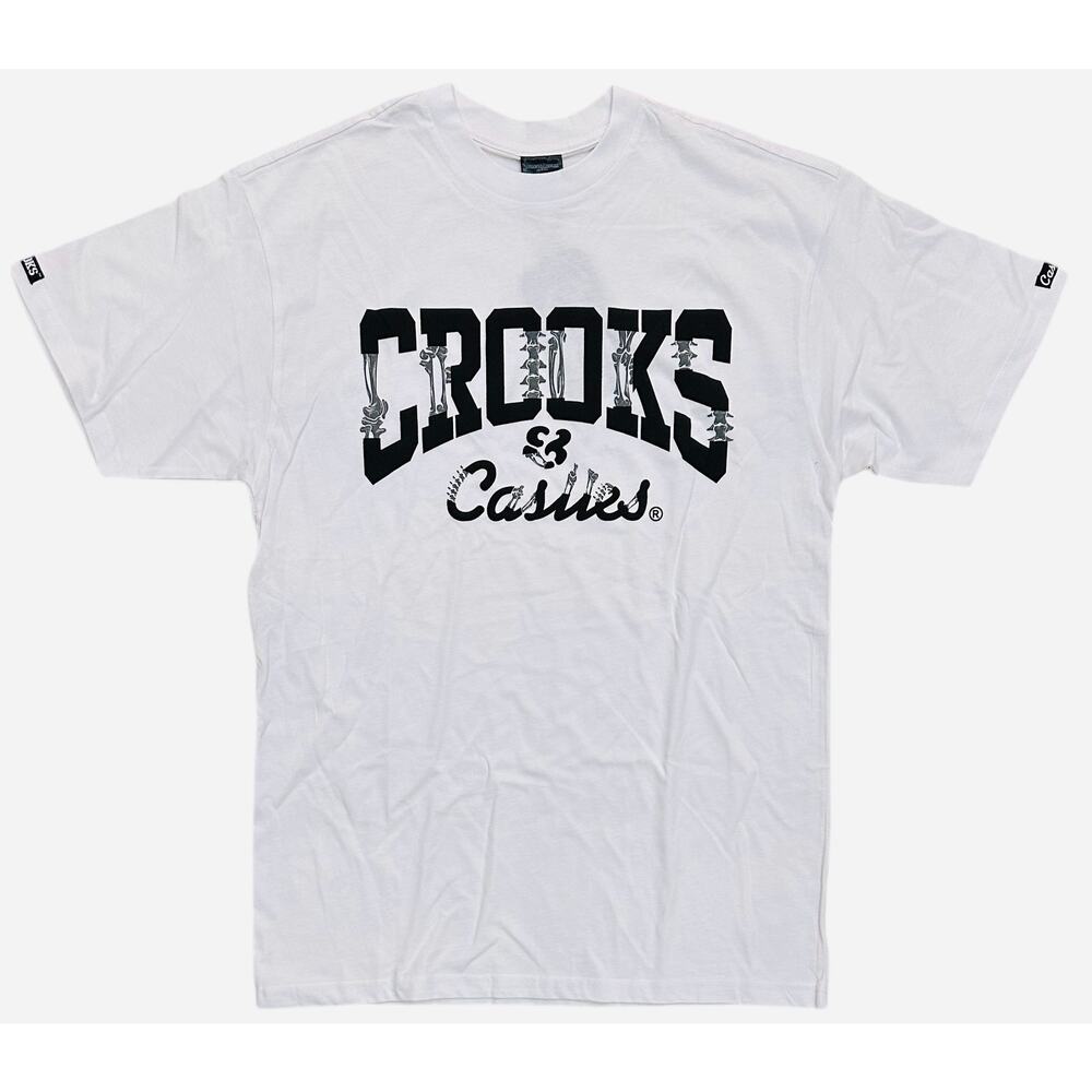 Crooks & Castles White Short Sleeve Tee